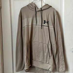 Under Armour tan hoodie